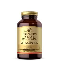 Solgar - SOLGAR Brewer's Yeast 7 1/2 Grains with Vitamin B12 (250 tabs)