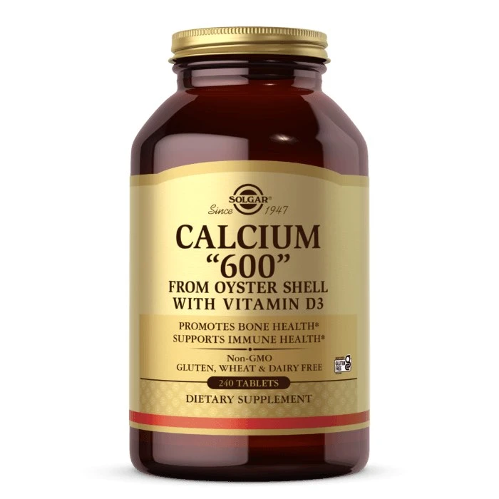 Solgar - SOLGAR Calcium 600 from Oyster Shell with Vitamin D3 (240 tabl.)