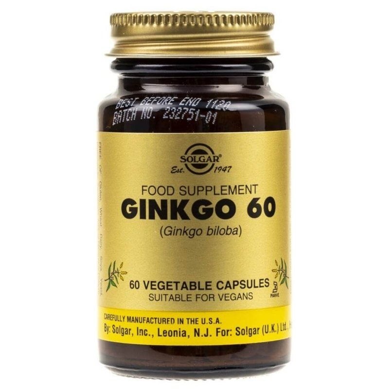 Solgar - SOLGAR Ginkgo Biloba (60 caps)