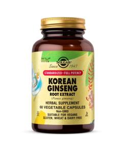 Solgar - SOLGAR Korean Ginseng Root Extract SFP (60 caps)