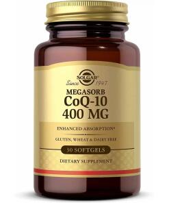 Solgar - SOLGAR Megasorb CoQ-10 400 mg (30 sgels)