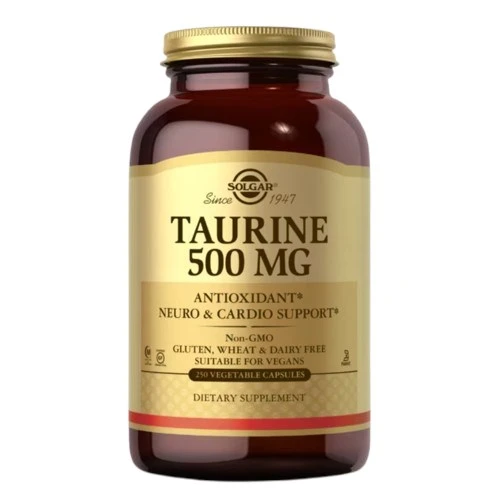 Solgar - SOLGAR Taurine 500 mg (250 Veg Caps)