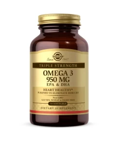 Solgar - Tredobbelt Styrke Omega-3 - 50 softgels