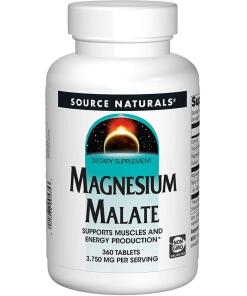 Source Naturals - Source Naturals Magnesium Malate 1250mg 360 tablets
