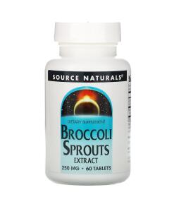 Source Naturals - Source Naturals broccoli sprout extract 250 mg 60 tablets