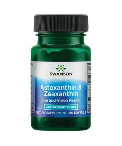 Swanson - Astaxanthin & Zeaxanthin - 60 softgels