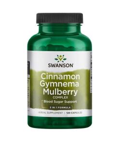 Swanson - Cinnamon Gymnema Mulberry Complex - 120 caps