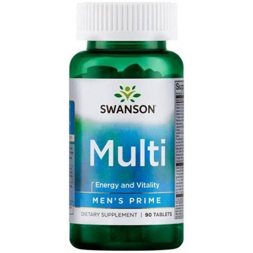 Swanson - Multi til mænd Prime - 90 tabletter