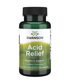 Swanson - SWANSON Acid Relief 60 kaps