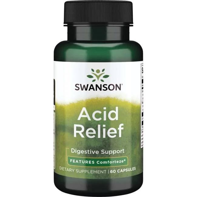 Swanson - SWANSON Acid Relief 60 kaps