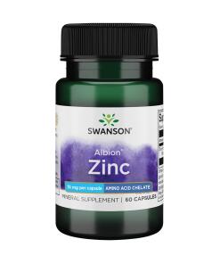 Swanson - SWANSON Albion Chelat Cynku 15mg 60kaps