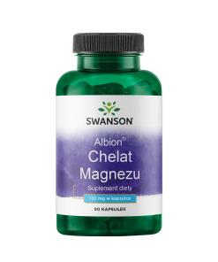 Swanson - SWANSON Albion Chelat Magnezu 133mg 90 kaps