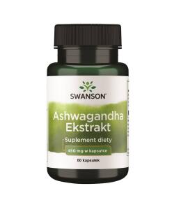 Swanson - SWANSON Ashwagandha ekstrakt 60 kaps