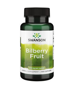 Swanson - SWANSON Bilberry Fruit 470mg 100kaps
