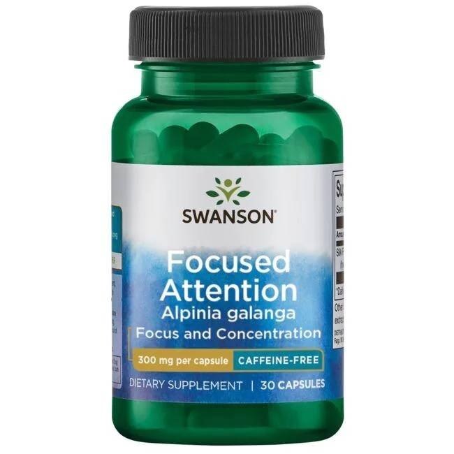 Swanson - SWANSON Focused Attention 300mg 30kaps