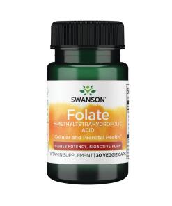 Swanson - SWANSON Folian Quatrefolic 800mcg 30kaps
