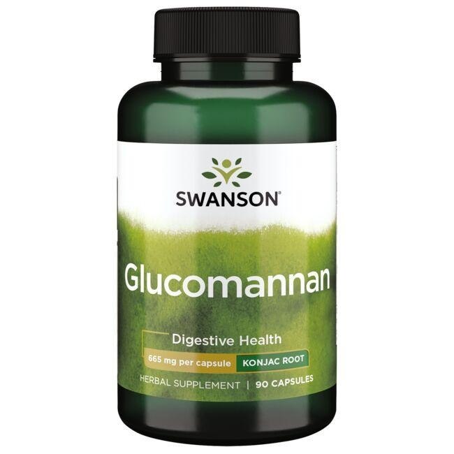 Swanson - SWANSON Glucomannan 665mg 90 kaps