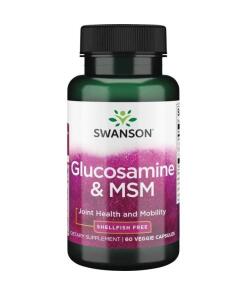 Swanson - SWANSON Glucosamine + MSM 60kaps