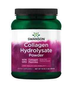 Swanson - SWANSON Hydrolizowany kolagen w proszku 454g