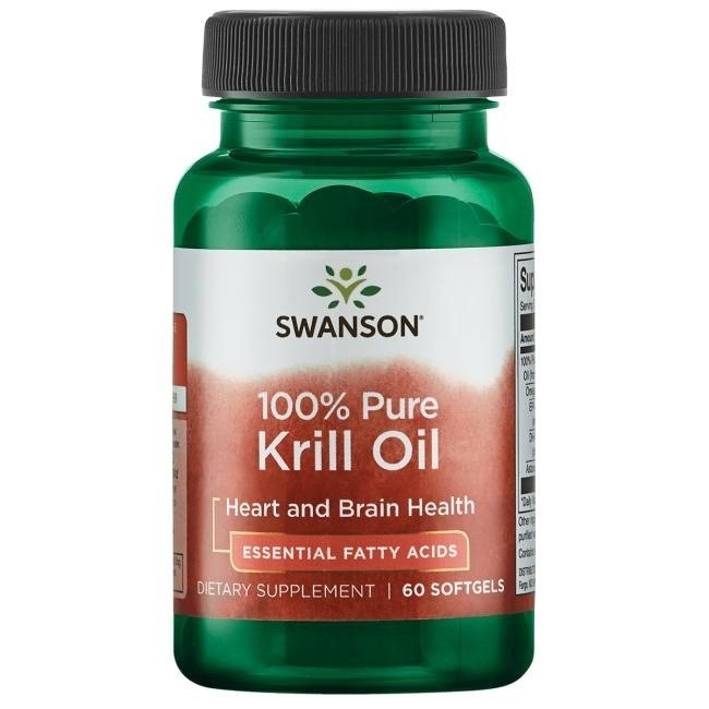 Swanson - SWANSON Krill Oil 60 kaps
