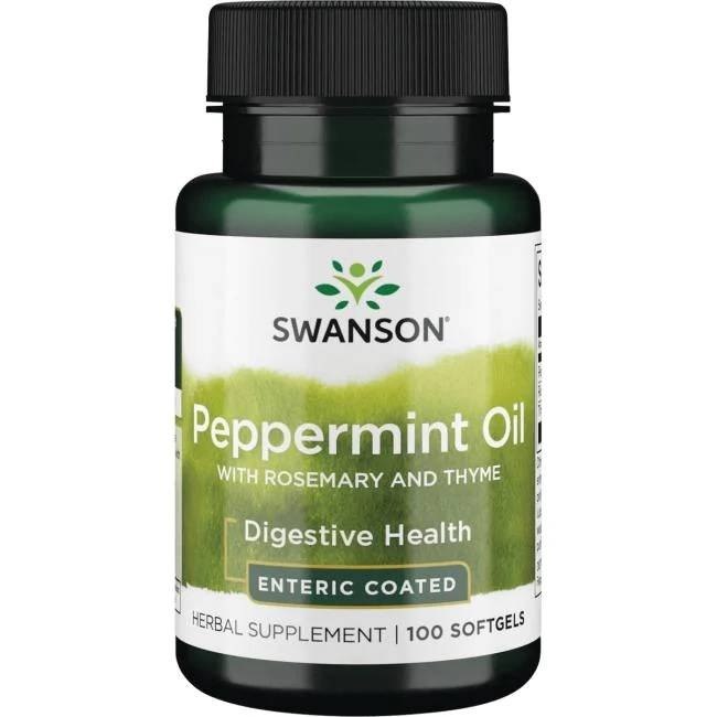 Swanson - SWANSON Peppermint Oil Combination 100sgels