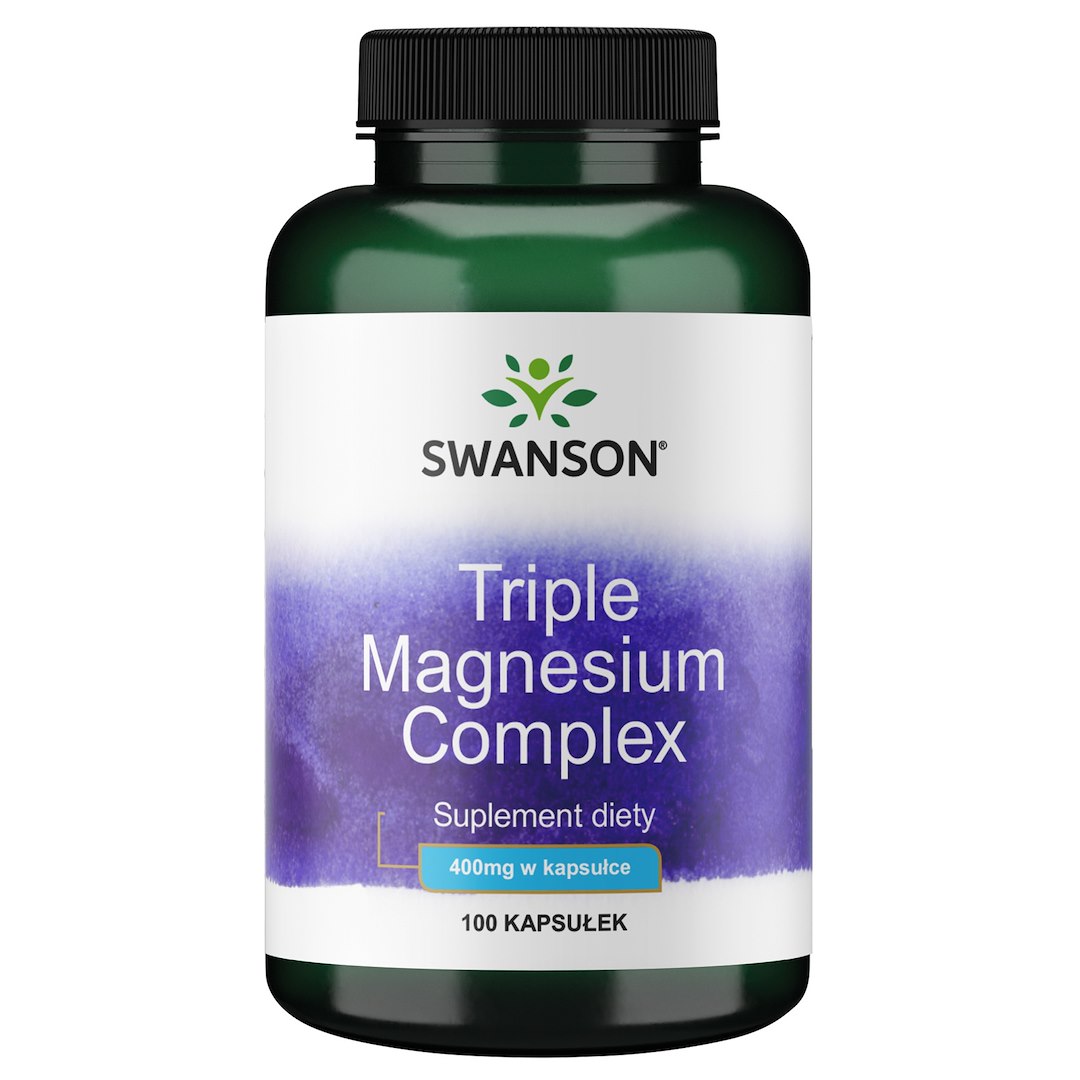 Swanson - SWANSON Triple Magnesium complex 100 kaps