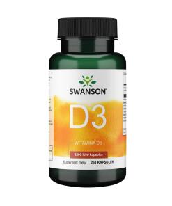 Swanson - SWANSON Witamina D-3 2000IU 250kaps