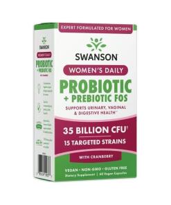 Swanson - SWANSON Women's Daily Probiotic + Prebiotic 60vcap