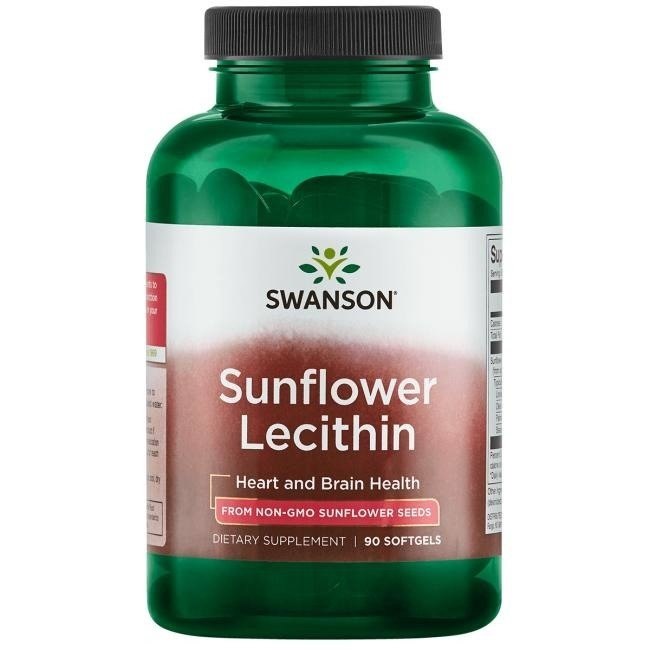 Swanson - Sunflower Lecithin - 90 softgels