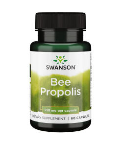 Swanson - Swanson Bee Propolis 550mg 60 capsules