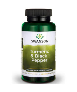 Swanson - Swanson Curcumin & Berberine with Black Pepper 60 capsules