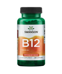 Swanson - Swanson Vitamin B12 500mcg 250 capsules