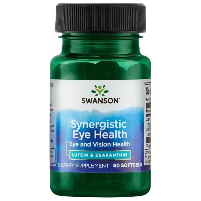 Swanson - Synergistic Eye Health Lutein & Zeaxanthin - 60 softgels