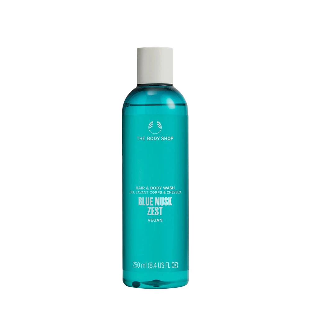 The Body Shop - The Body Shop Blue Musk Zest Hair and Body Wash (250 ml)