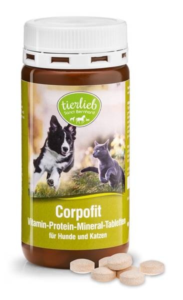 Tierlieb - TIERLIEB Corpofit - vitality for dogs and cats (150 tabs)