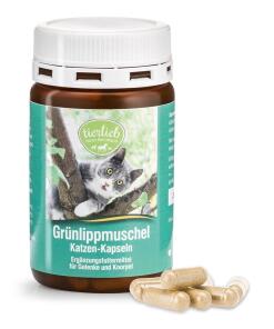Tierlieb - TIERLIEB Green-lipped Mussel Cat Capsules (90 caps)