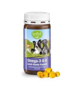 Tierlieb - TIERLIEB Omega-3-6-9 Linseed Oil Dog Capsules (180 caps)
