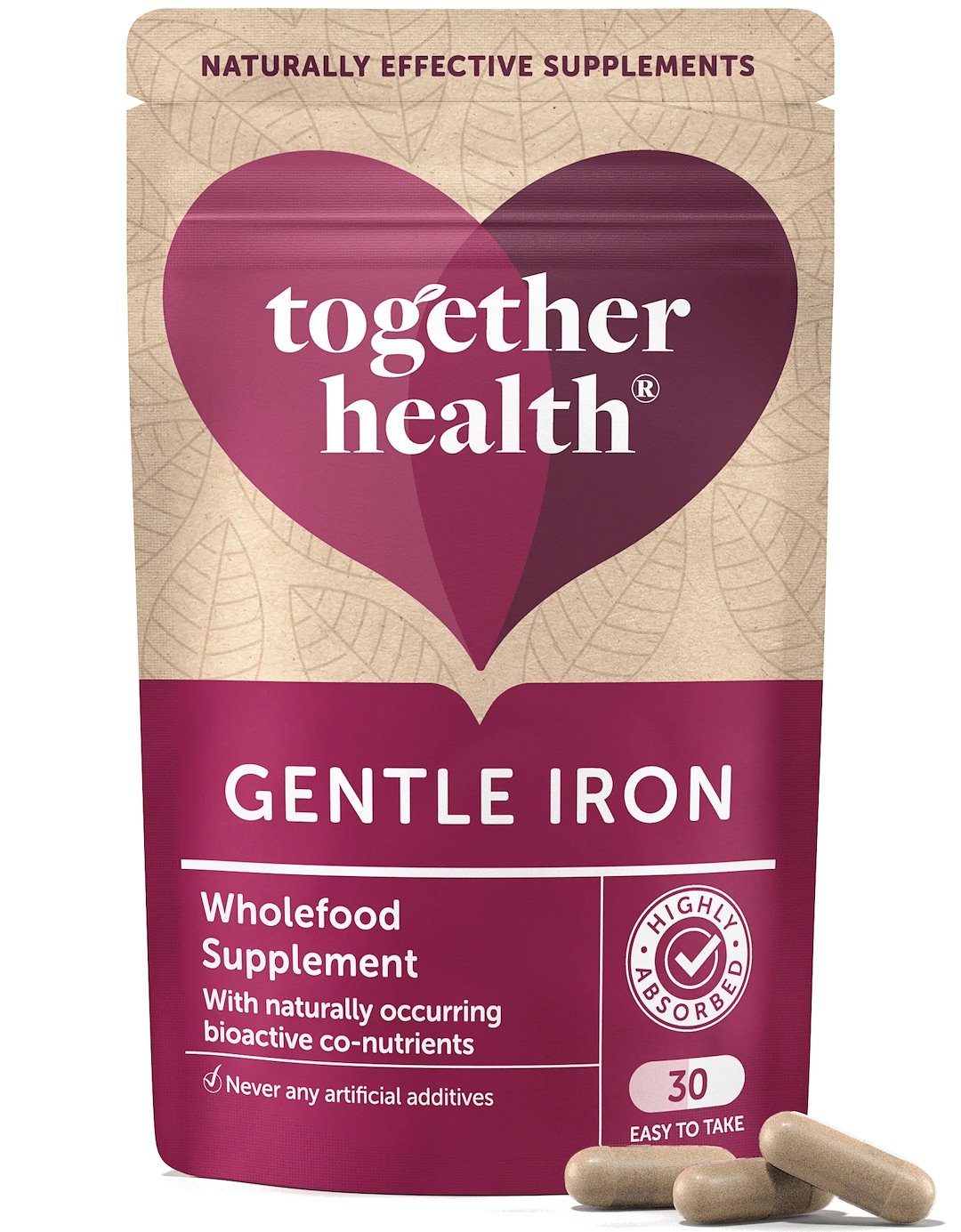 Together - TOGETHER Gentle Iron with B Vitamins (30 caps)