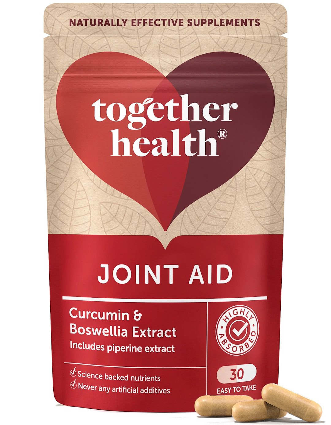 Together - TOGETHER Joint Aid Curcumin & Boswellia Extract (30 caps)