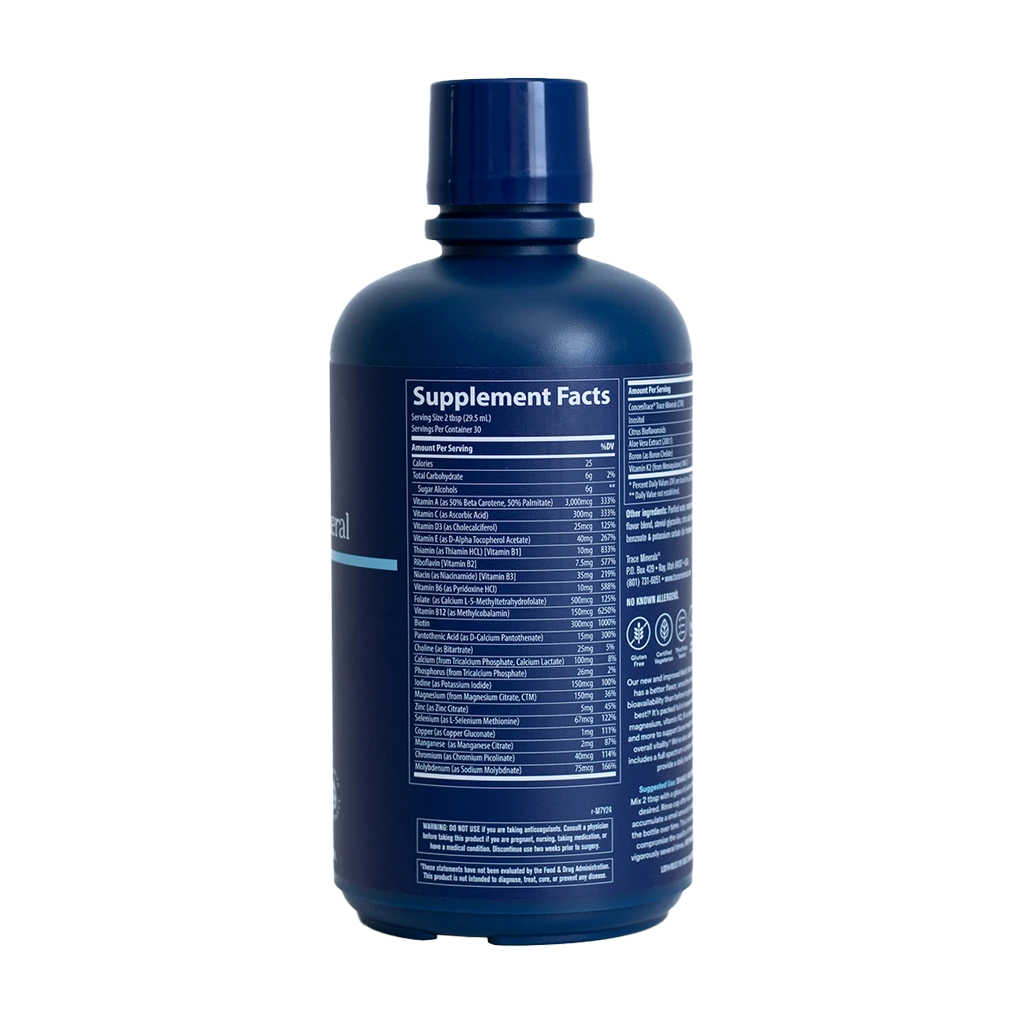 Liquid Multi Vitamin-Mineral, Berry - 887 ml. – Image 3