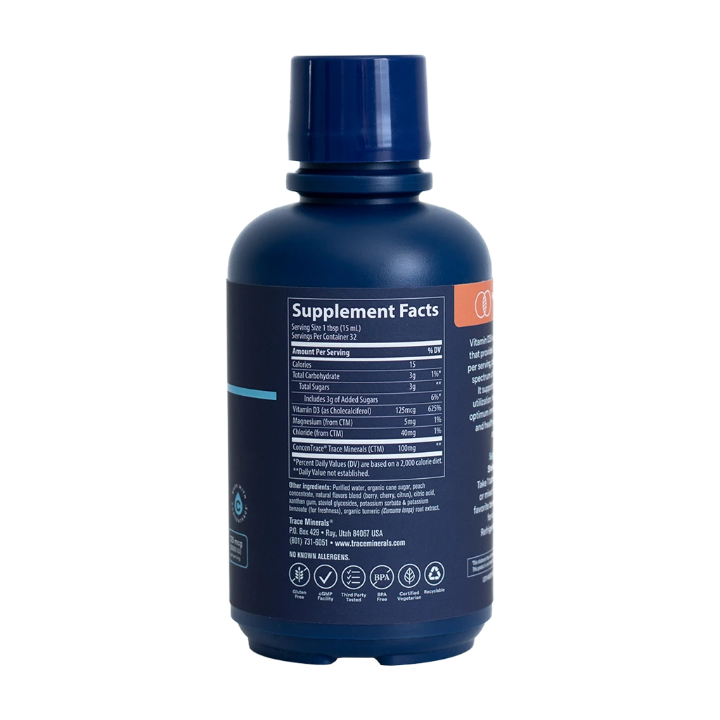 Vitamine D3 liquide, cerise tropicale - 473 ml. – Image 2
