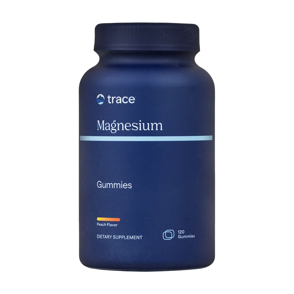 Trace Minerals - Magnesium Gummies - peach
