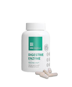USA medical - USA medical Digestive Enzyme (60 Capsules)