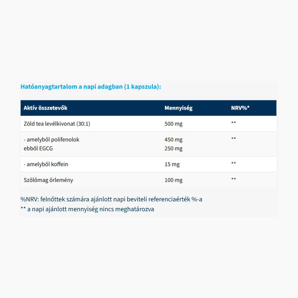 Extrait de thé vert médical des États-Unis 50% EGCG (60 gélules) – Image 2