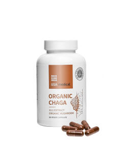 USA medical - USA medical Organic Chaga (60 Capsules)
