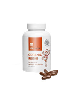 USA medical - USA medical Organic Reishi (60 Capsules)