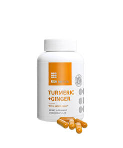 USA medical - USA medical Turmeric+Ginger (60 Capsules)