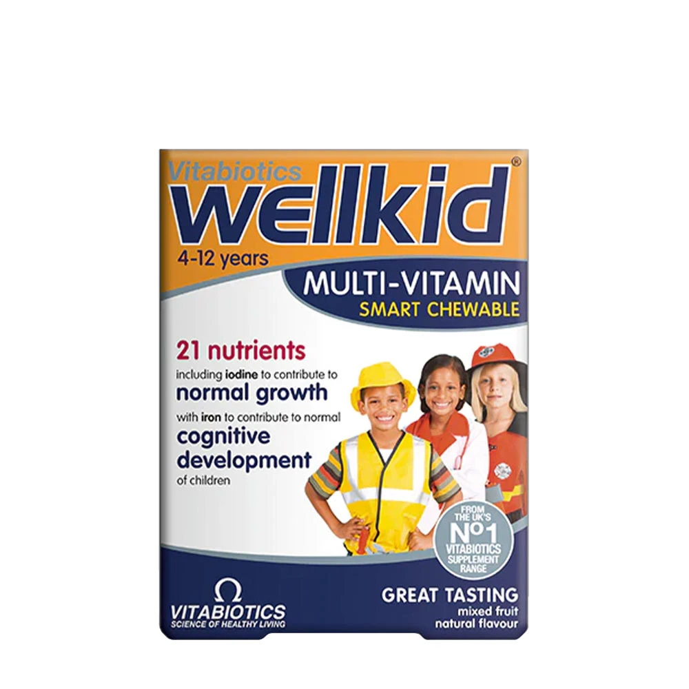 Vitabiotics - Vitabiotics Wellkid Chewable Tablets (30 Tablets)
