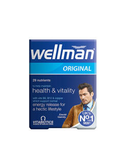 Vitabiotics - Vitabiotics Wellman Original - Multvitamin For Men (30 Tablets)