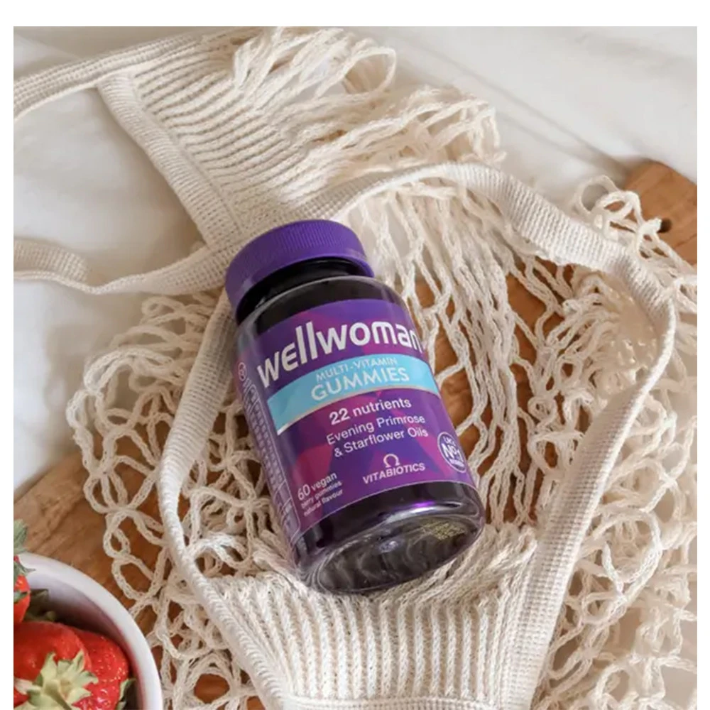 Gommes Vitabiotics Wellwoman (60 gommes, baies) – Image 7